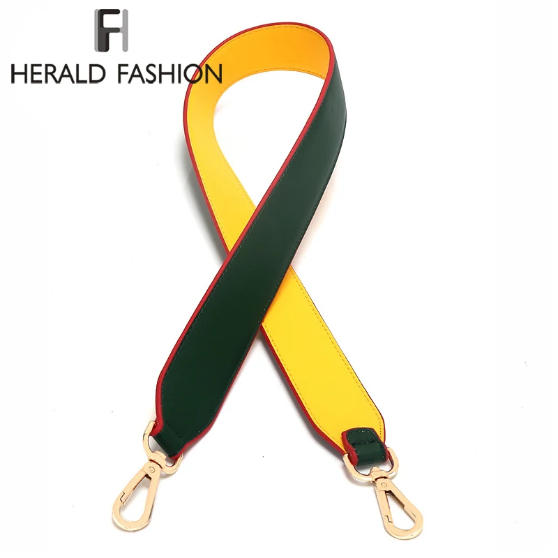 Herald Fashion качественные кожаные аксессуары для сумок ремешок винтажные широкие