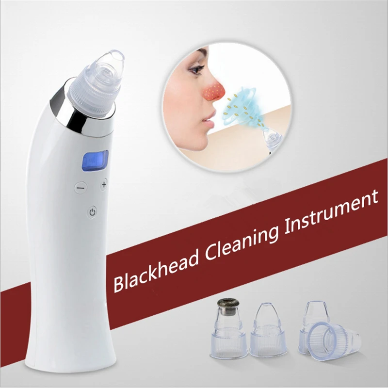 

Hot Vacuum Suction Face Pores Nose Blackhead Cleaner And Removal Machine Beauty Instrument Skin Care