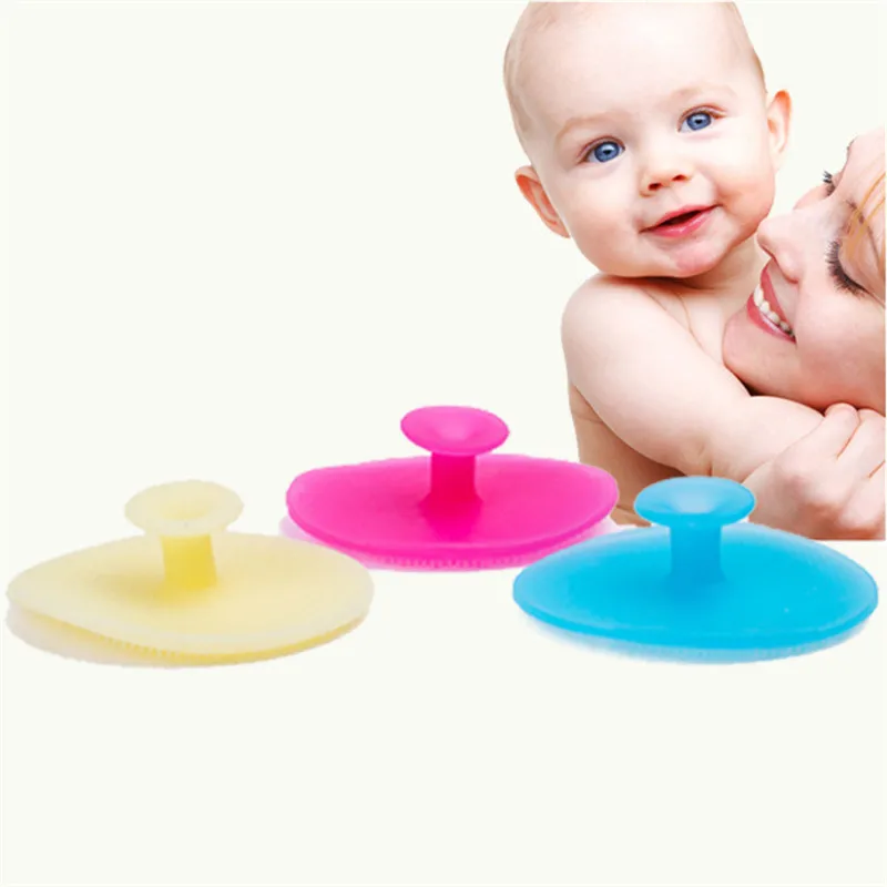 

1PC Silicone Shampoo Brushes Washing Hair Comb Scalp Shower Body Brush Healthy Bath Soft Brush Comb for Infant Body Hair