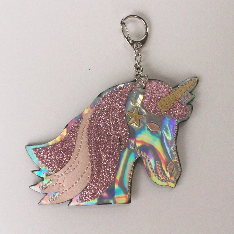 Chic Rainbow Horse Unicorn Keychain Pendant Handbag Accessory Purse Fashion Chic Rainbow Horse Unicorn Keychain Pendant Handbag Accessory Purse Fashion