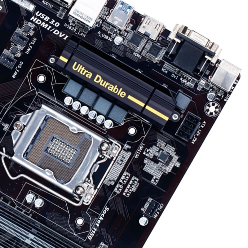 GIGABYTE GA-H87-HD3 рабочего Материнская плата LGA1150 i3 i5 i7 DDR3 USB3.0 блок питания ATX