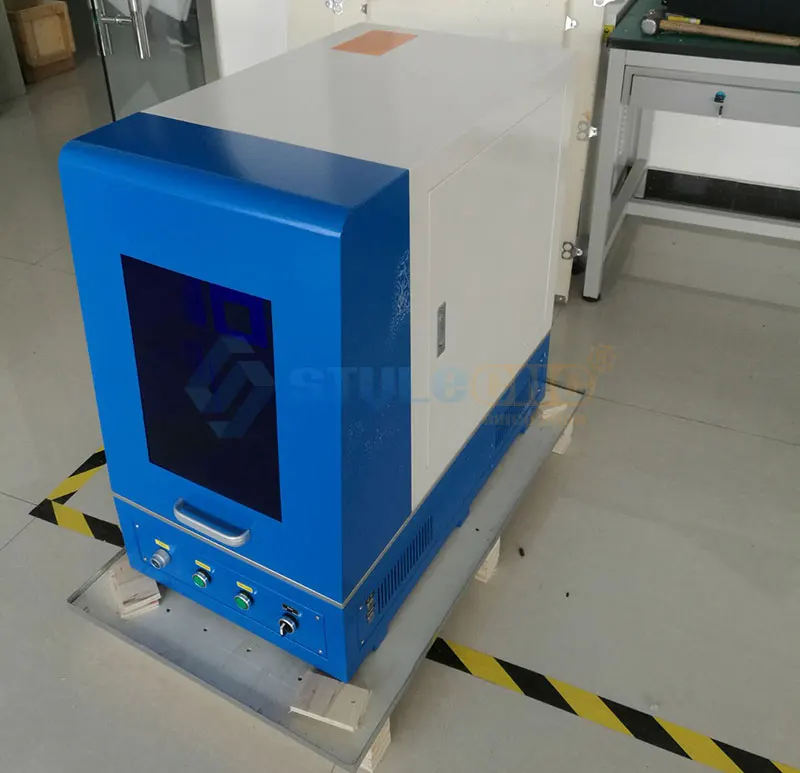 Enclosed 60w MOPA fiber laser marking machine for sale (2)