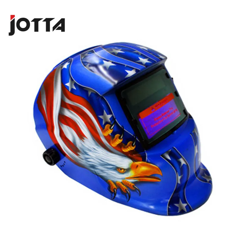 Eagle Солнечная Авто Затемнение MIG MMA электрическая Сварочная маска/шлем/сварочная крышка/сварочные линзы для сварочного аппарата - Цвет: Eagle