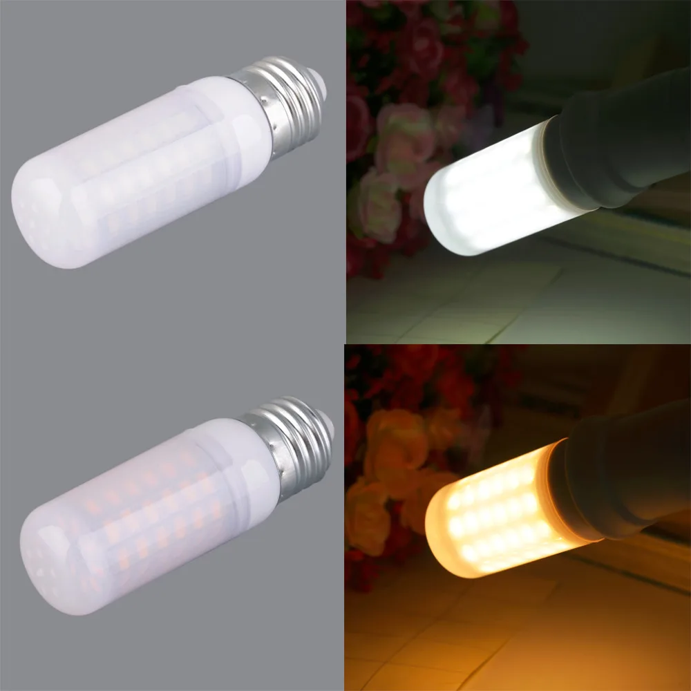 100% новый и высокое качество! E27 AC 110 V/120 V 9W 5630 SMD 69LED кукурузная Лампа Чистый/теплый