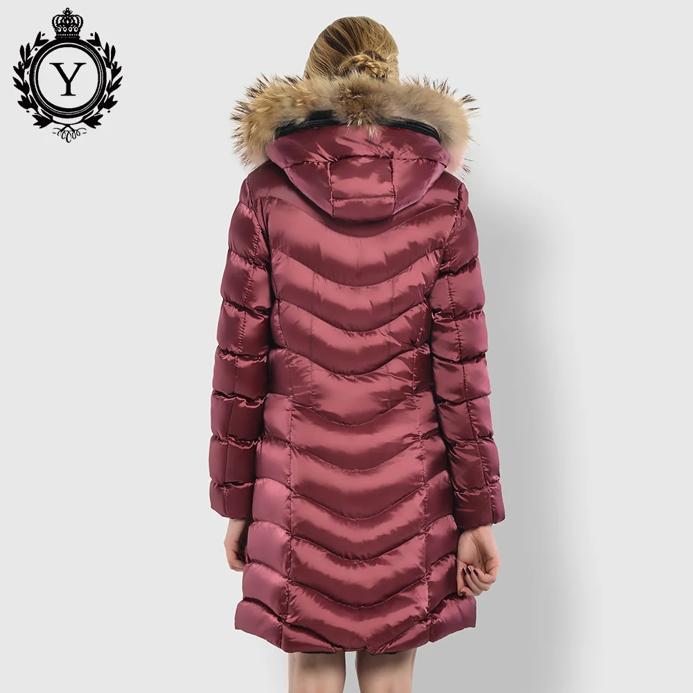 COUTUDI 2018 классическое женское длинное пальто однотонная зимняя одежда винно