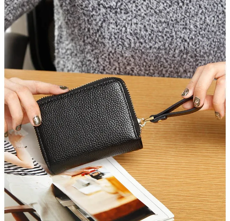 Women genuine leather wallets 16