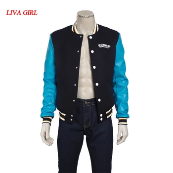 

New Fashion Men's Suicide Squad Costume Chato Santana Cosplay Costumes Men's Jacket For Halloween Carnival Party