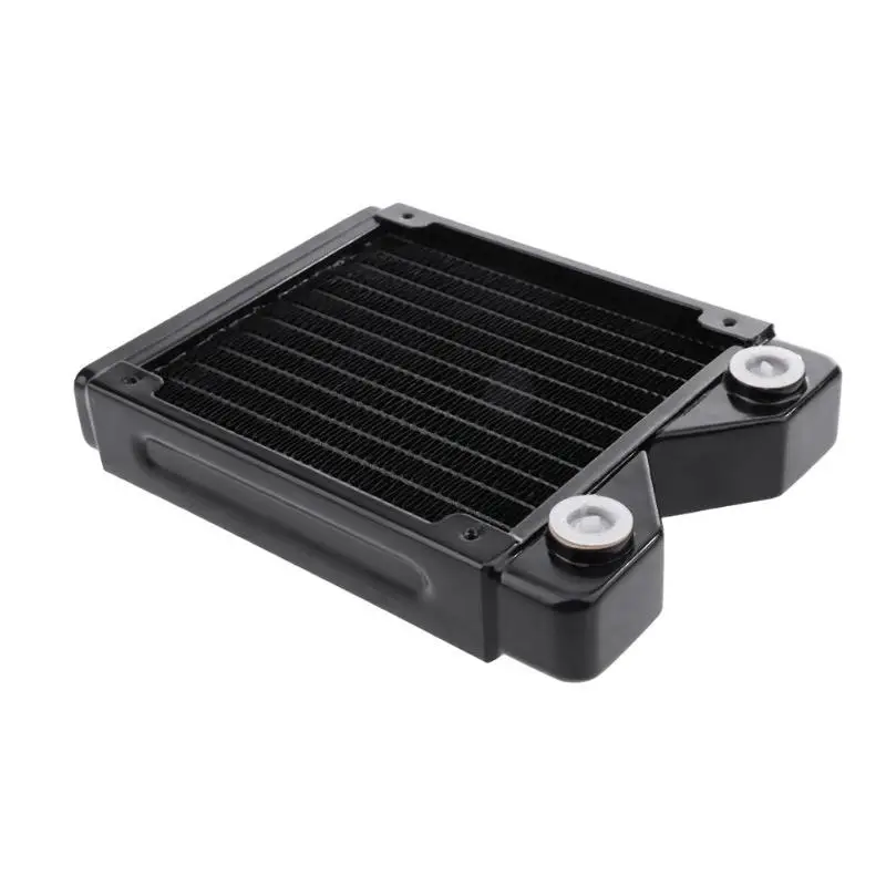 

120mm copper Computer Radiator Water Cooling Radiator Water Cooler Heat Exchanger CPU Heat Sink For Laptop Desktop