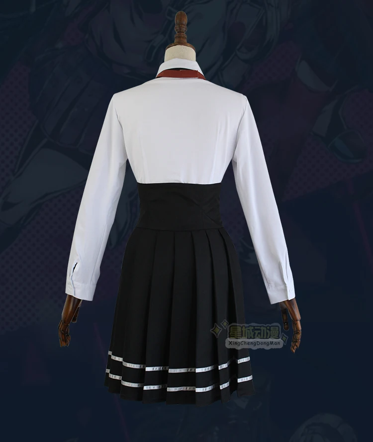 Аниме Danganronpa V3 Shirogane Tsumugi оригинальное издание JK униформа косплей костюм женские костюмы для Хэллоуина с парик волос