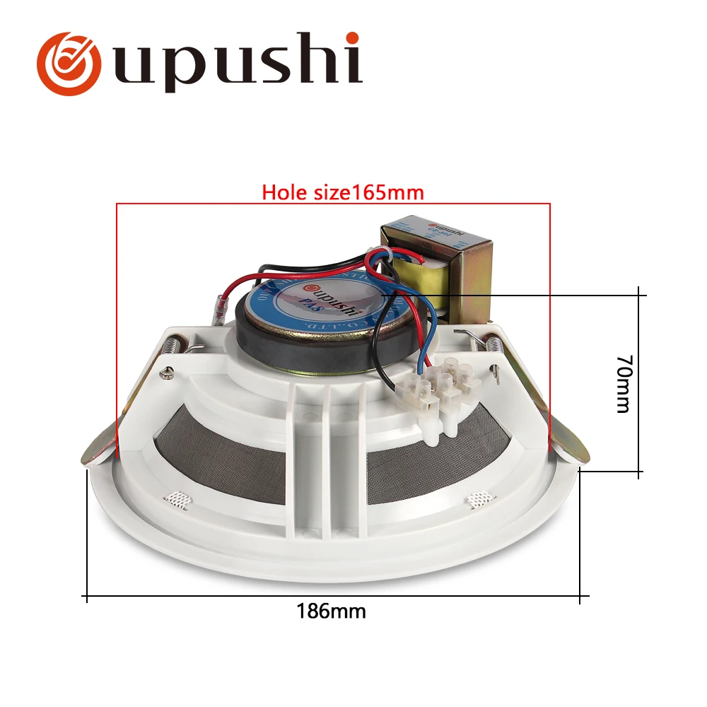 OUPUSHI CE-502 потолочный динамик pa spaker использовать фоновую музыкальную систему