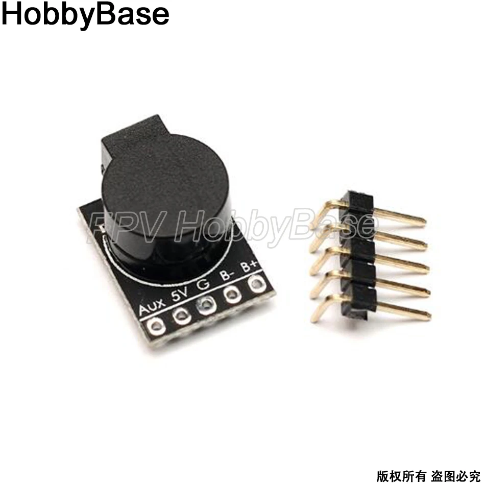 

Matek Lost Model Beeper & FPV FC 5V Loud Buzzer Mateksys Loud Beeper Ost Model Buzzer for fpv Model fpv Receiver Airplane