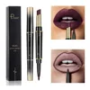 rouge a levre mat 16 couleurs, cosmétique, imperméable, Double extrémité