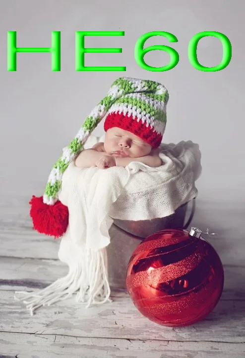 Вязаная крючком детская Рождественская длинная шляпа Эльфа-фото реквизит