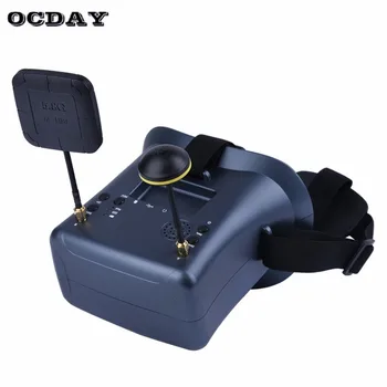 

LS-008D 5.8G FPV Googles vr glasses High Quality 40CH With 2000mA Battery DVR Diversity For RC Model 92% Transparent Lens fi