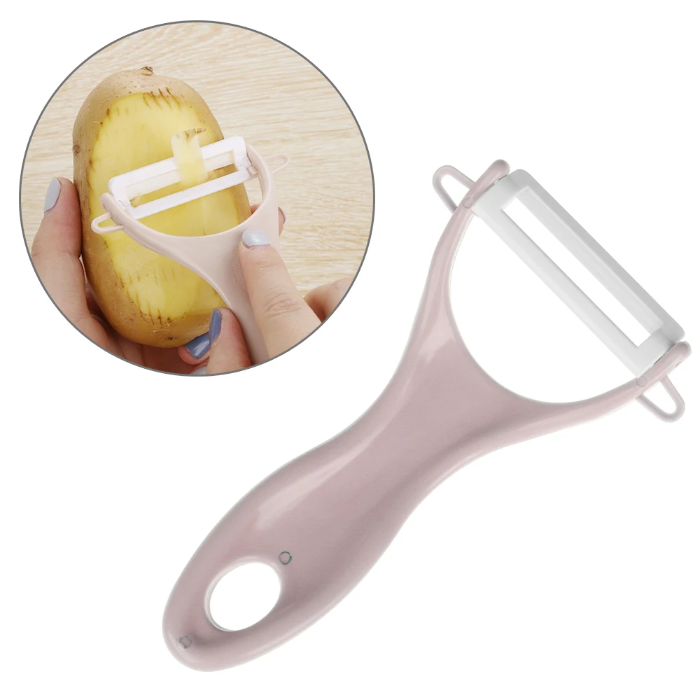 Buy Multifunctional Ceramic Peeler Vegetable Fruit Peeler Cucumber Slicer Fruit