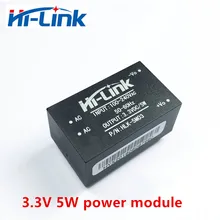 Оригинальные 2 шт./лот HLK-5M03 AC-DC 220 В до 3,3 В 5 Вт изолированный Питание Автоматизация современного дома Мощность модуль