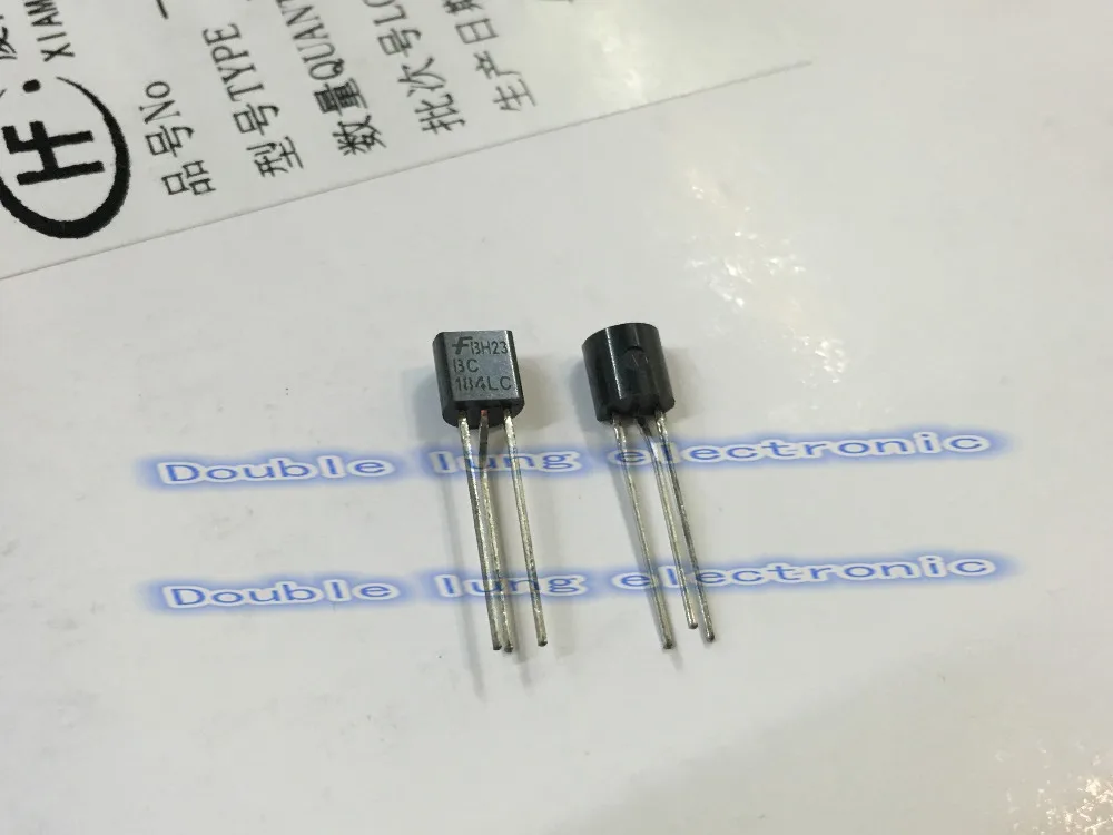 20 шт./лот BC184LC BC184 TO-92 30 В/0.2A NPN Si транзистор с маленьким сигналом | Электронные