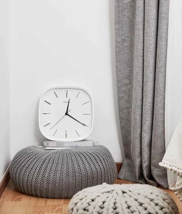 Original xiaomi mijia wall clock and simple and thin ultra-quiet timetable hanging clock suitable f