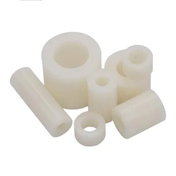

30pcs Inner diameter 4mm outside diameter 8mm ABS Plastic Isolation Column Circular Hole Casing Cylindrical height 4mm-20mm