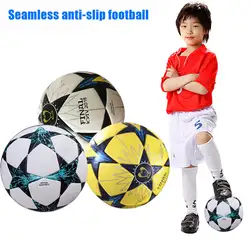 Лидер продаж 5 футбольный мяч, размера футбольный из ПУ искусственной кожи детей Открытый матч тренировочные мячи детские подарки