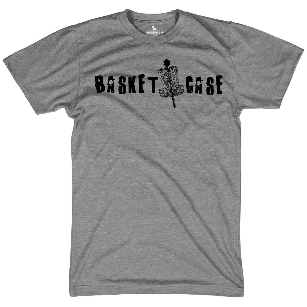 Basket Case Shirts funny disc golf tshirt live for disc golf