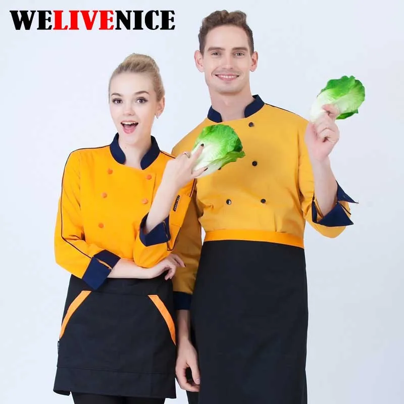 Best Seller New design chef jacket Modern style white food service