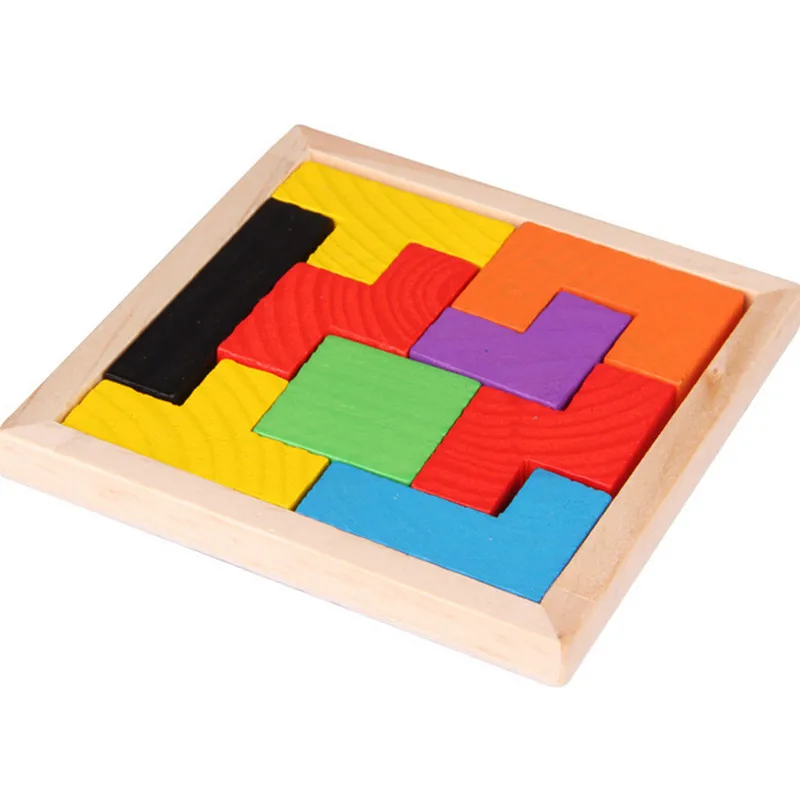 

Baby Educational Toys Katamino Blocks Wood Learning Tetris Blocks Tangram Slide Building Blocks Children Wooden Toys Gift