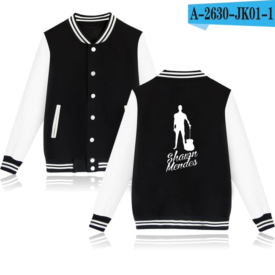 LUCKYFRIDAYF Мужская зимняя бейсбольная куртка для мужчин и женщин, мужская Толстовка на пуговицах с принтом аниме, Униформа, повседневная верхняя одежда, пальто - Цвет: black and white
