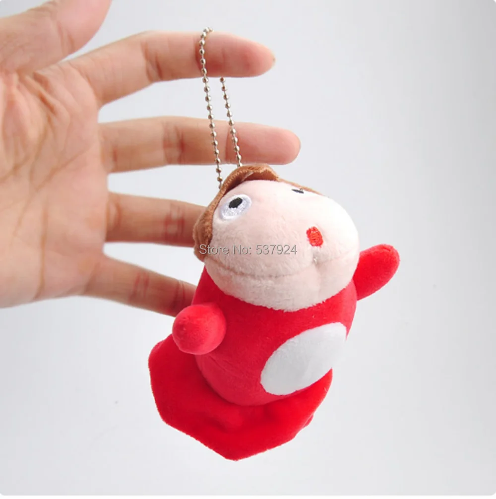 Новый Ponyo 3 &quot8 см плюшевая кукла брелок Подвеска GYTJ|Персонажи мультфильмов и