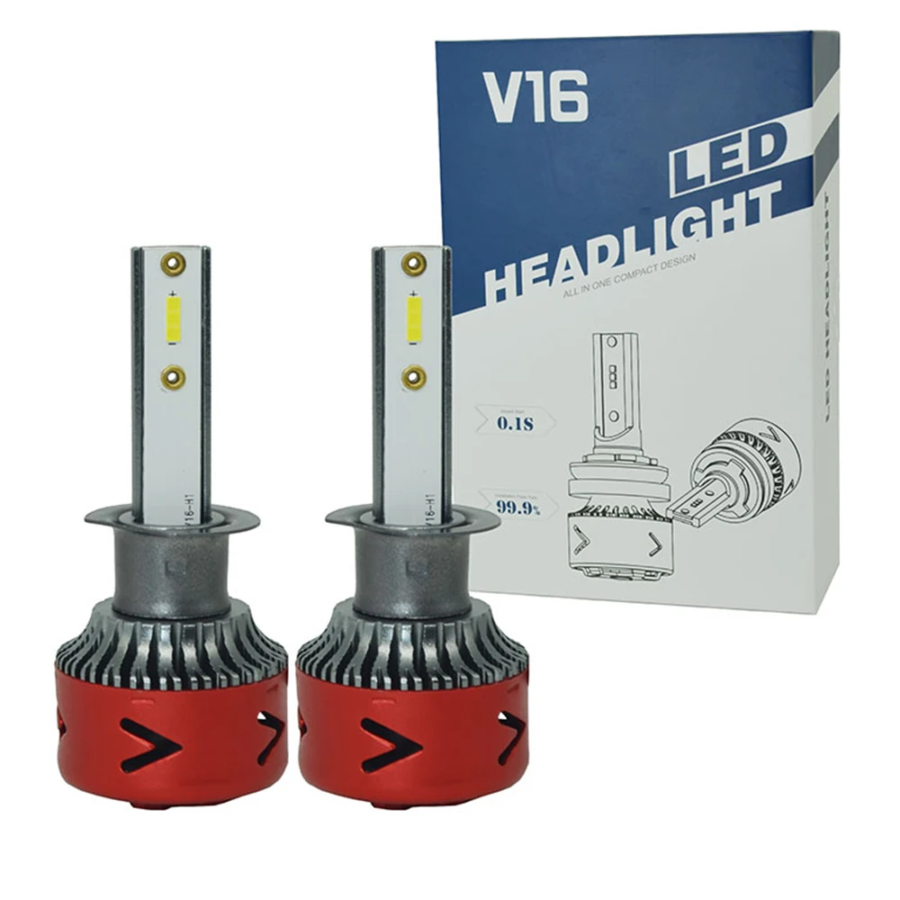 H1 led H4 автомобильный головной светильник лампы H7 H8 H11 противотуманный 6000k 9005/HB3