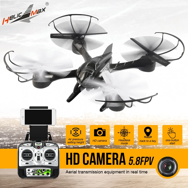 

HeLIC MAX 1335 Mini Wireless RC Helicopter Mode RC Drone New Quadcopter Control With HD WIFI Helicopter Outdoor Toys Kids Gift