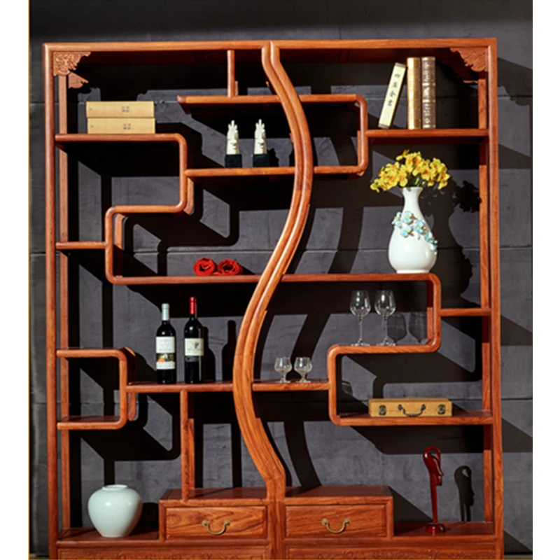 

display cabinet organizer chic muebles de sala meuble rangement wood furniture living room Curio shelves Modern chest of drawers