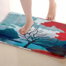 Дерево стиль Коврики для улицы, смешной Противоскользящий коврик для ванной, коврики, дверные коврики под входную дверь