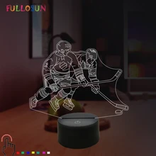 Christmas Gift 3D Night Light LED Lamp 7 Color Change Bedside Table Lamp for Holiday Decoration Gift led rgbw colorful color change christmas trees decoration wedding furniture decoration lamp