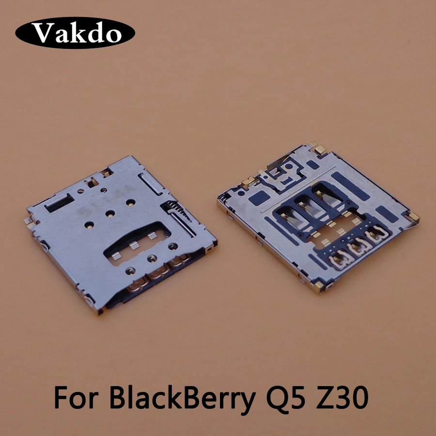 1 шт. для BlackBerry Q10 Z10 9900 9930 Q5 Z30 Q20 держатель sim-карты слот соединительные детали мобильного телефона