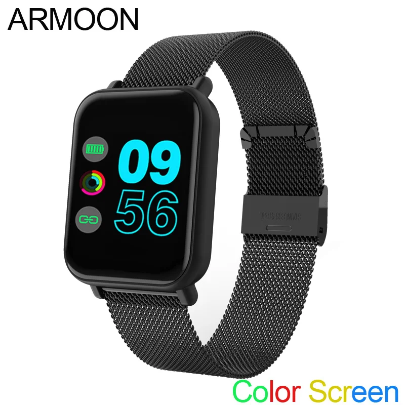 

Smart Watch R6 Heart Rate Fitness Bracelet Blood Pressure Watch Sleep Monitor Fitness Tracker Color Screen Waterproof Sport Band