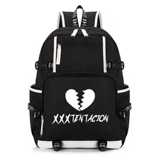 Большой размер, рюкзак в стиле хип-хоп Xxxtentacion с принтом, многофункциональная детская школьная сумка, детские рюкзаки для книг, экшн-игрушки, подарок для мальчика