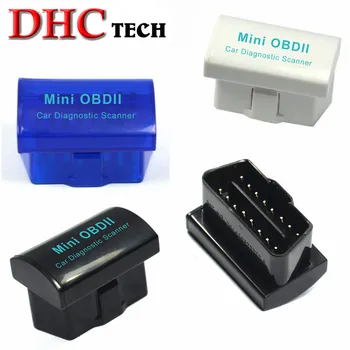 

200pcs Mulit-colors Mini OBDII ELM327 Bluetooth Code Reader ELM 327 Hardware V2.1 Diagnostic Interface Support OBD2 Protocol