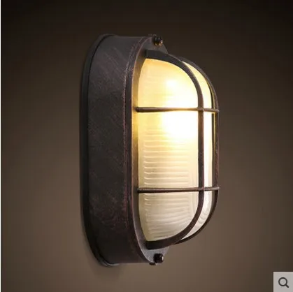 

America Country Rustic LED Vintage Wall Lamp Fixtures Indoor lighting LED Stair Light Luminaire Arandela De Parede