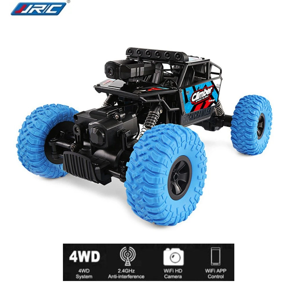 

JJRC Q45 Remote Control Car 4WD Off-road Vehicle 2.4G With Aerial WIFI Camera Real-time Image Transmission Dual Mode RC Car Toys