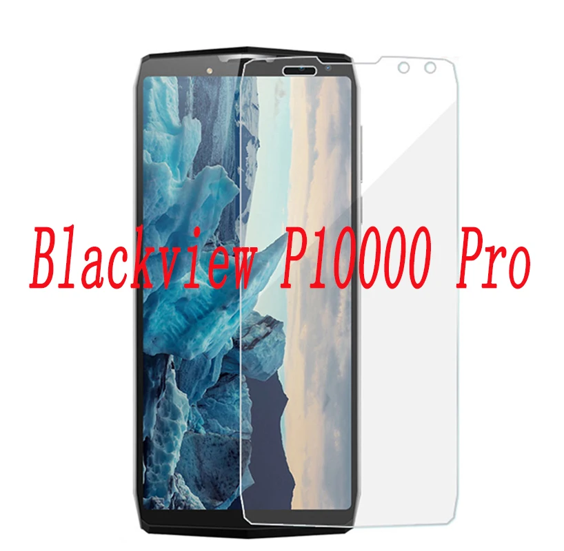 

2PCS Smartphone 9H Tempered Glass for Blackview P10000 Pro Protective Film Screen Protector cover phone