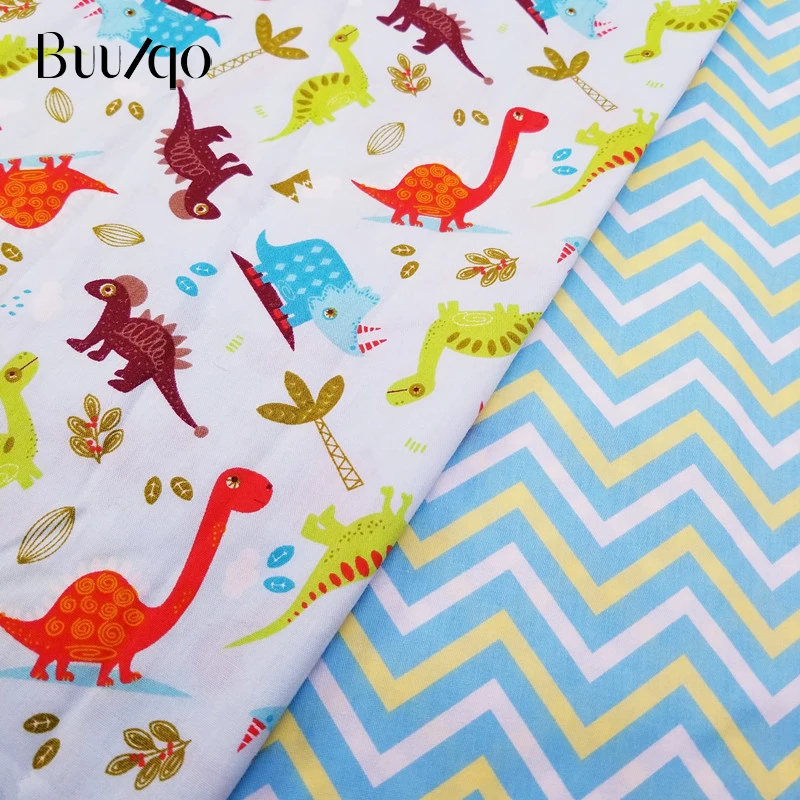 

buulqo cotton Twill Fabric Kids Cartoon Cotton Patchwork Cloth DIY Sewing Quilting Fat Quarters Material For Baby&Child