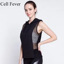 Спортивный топ без рукавов, Спортивная футболка для женщин, фитнес-жилет, быстросохнущая футболка, сетчатый пуловер, топ, футболка для бега, спортивная одежда