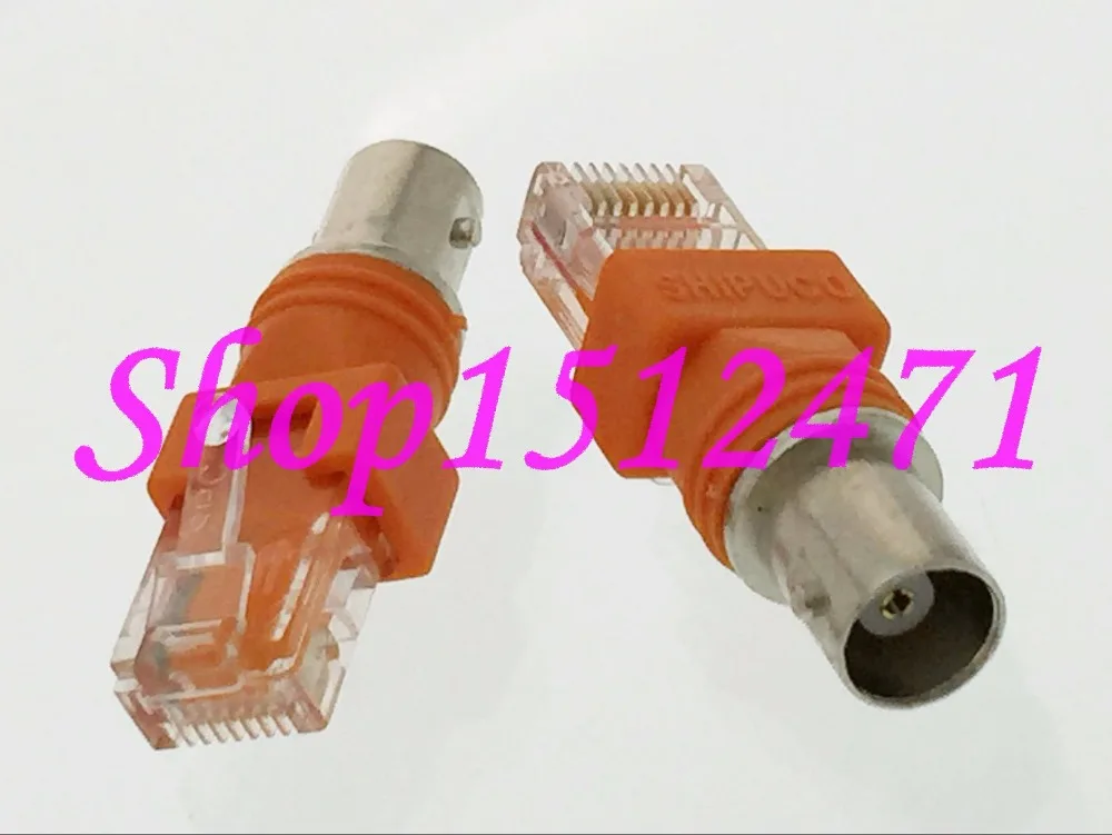 10pcs BNC Female to RJ45 Male Coaxial Coax Barrel Coupler Adapter RJ45