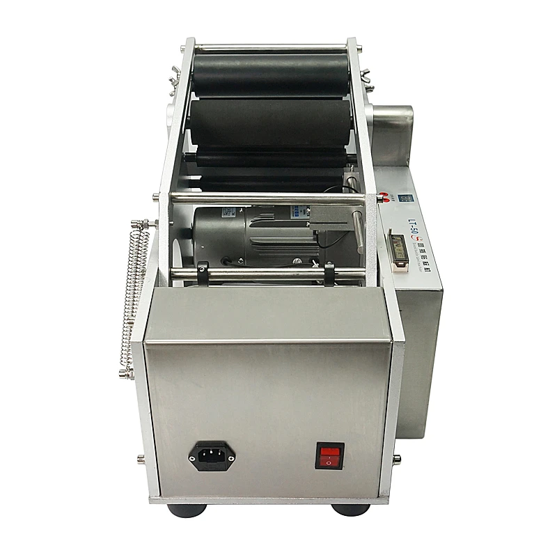 LT50 semi automatic circular Sticker labeling machine for round bottle