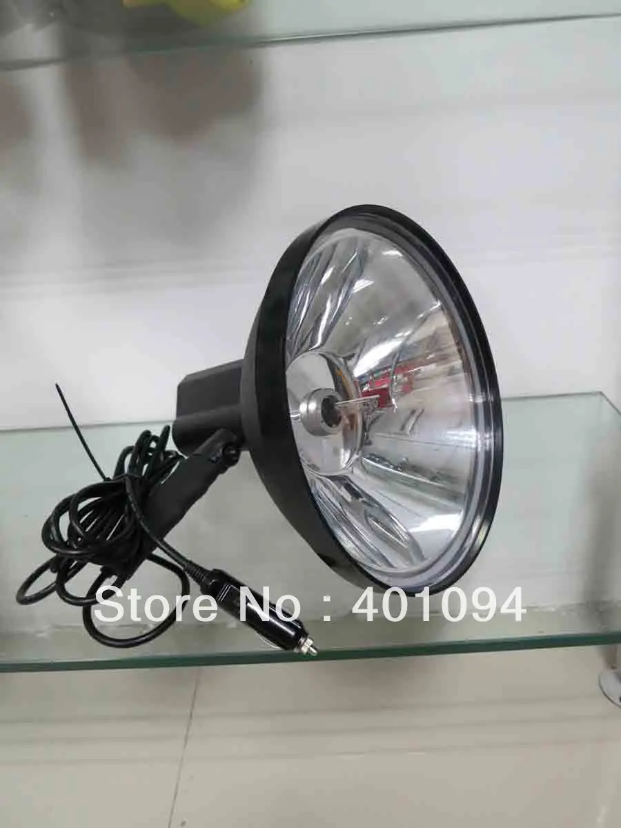 

10" 55W HID Xenon Portable Driving Search Spotlight Hunting Fishing Hiking Camping Emergency Light External Ballast 9-32V 4300lm