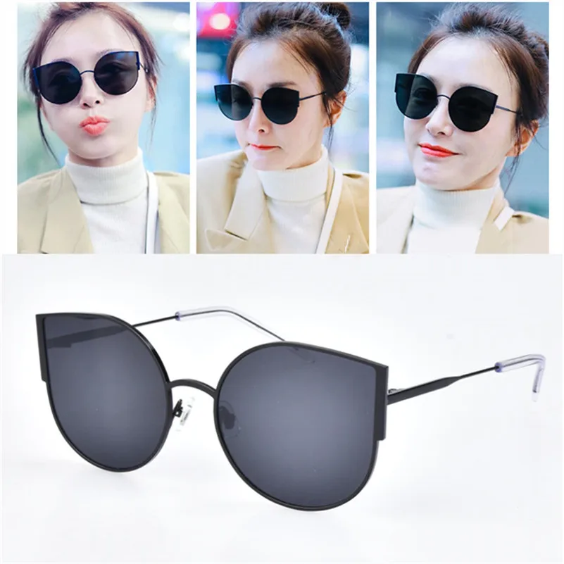 Top Quality Pure Titanium Lightweight Cat Eye Polarized Sunglasses