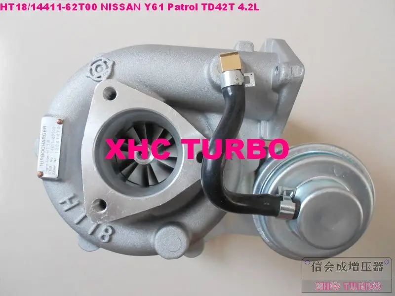 Новый турбокомпрессор HT18 14411-62T00 Турбокомпрессор Для NISSAN Safari Patrol гражданского FORD Maverick TD42T 4.2L Новый турбокомпрессор HT18 14411-62T00 Турбокомпрессор Для NISSAN Safari Patrol гражданского FORD Maverick TD42T 4.2L