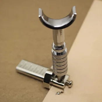 

Durable Rotating Working Hand Cutting Leather DIY Craft Accessories Boundary Tools Sturdy Steel Plating