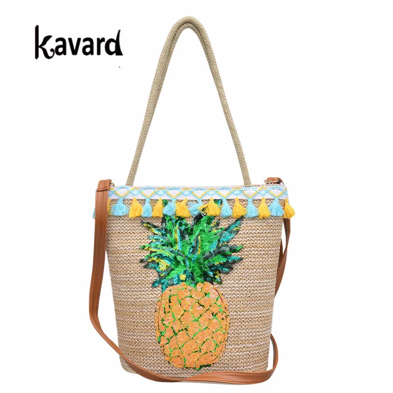 Buy straw Fashion beach bag spanish luxury handbags